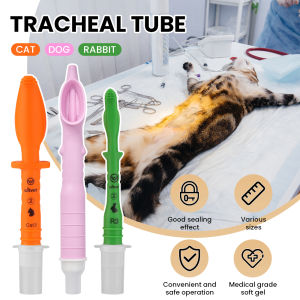 Cat Rabbit Dog Blind Intubation Tube Tracheal Intubation Tube Supraglottic Airway Device 2/3/4pcs