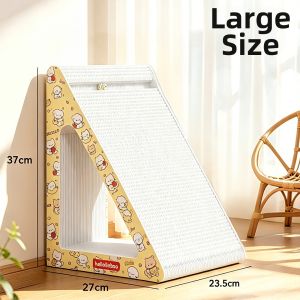 HELLOLEIBOO | Durable No-debris Scratching Board Large