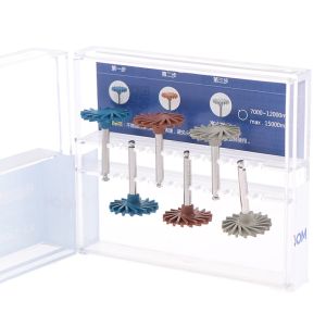Dental Rubber Polishers Composite Resin Polishing Diamond Systems RA Disc Kits Resin Polishing Wheels Spiral