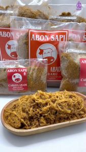 ECER (100gr 250gr 500gr 750gr 1kg) Abon Sapi "ASLI" Cahaya Abadi