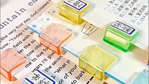 20pcs Candy Color Binder Clips Mini Paper Clip Snack Bags Clip for Office School