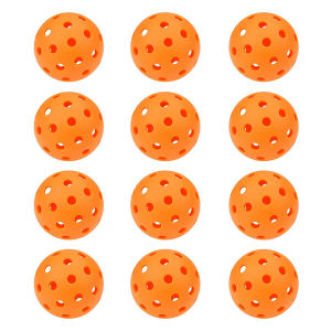 Pickleball 74MM Durable 40 HolesOutdoor 6/12Pcs Pickleballs 26g Outdoor for Competition pickleball Packs of Pickleballs