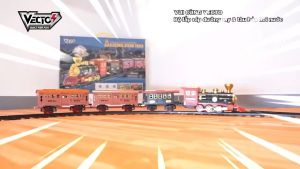 Đồ Chơi Lắp Ráp Đường Ray Và Tàu Hỏa Hơi Nước VECTO VT6994A