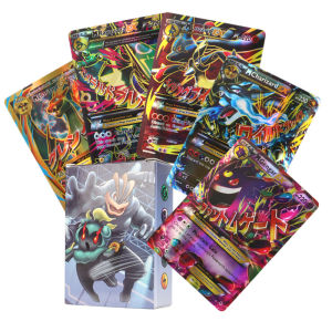 Bandai | 60/100Pcs English Pokemon Cards Shining MEGA GX Vmax TAG EX Vstar V Collection Cards Toys Children Gift