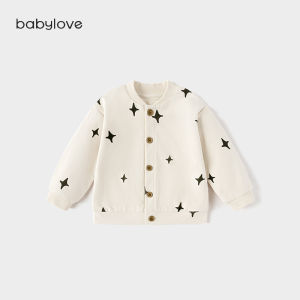 Babylove Pure Cotton Autumn Winter Outwear Cardigan Casual Jacket Boys Girls Baby Clothes Comfortable Breathable Lightweight
