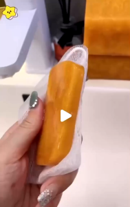 Xà Phòng Tinh Dầu Vàng Thiên Nhiên Cao Cấp – Dưỡng Ẩm Trắng Da Thơm Lâu – Dùng Rửa Mặt Tắm Gội - Snappy 4U