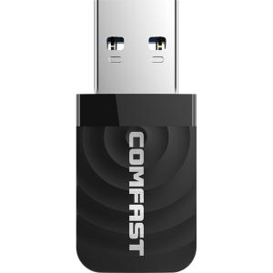 Comfast | Plug and Play 5G Dual Band Gigabit Wireless Adapter