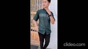 Baju Koko Muslim Pria Dewasa Lengan Pendek Terbaru Katun Zakat Premium Bordir Komputer QOTIKSTORE