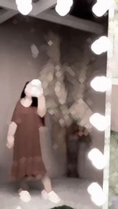 Homedress Daster Fuji Bahan Crinkle Kekinian