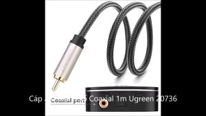 Cáp âm thanh số Coaxial AV133 dài 2m Ugreen 20738