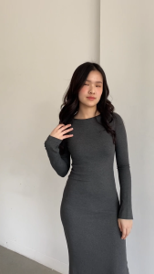 Neira Dress | Long Dress Knit Import Premium - Dress Bodycon Wanita