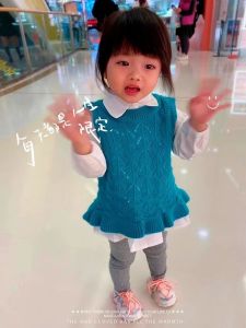 Áo Len Dệt Kim Cho Bé Gái Mùa Xuân Thu Phong Cách Mới Cho Trẻ Em Từ 8-13 Tuổi Áo Khoác Ngoài Bằng Vải Cotton Pha Trộn Màu Trơn Thường Ngày