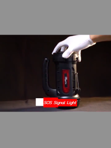 SUPERFIRE M9-E ไฮไลท์ไฟฉายไฟส่องสว่างระยะไกลไฟฉายไฟฉายแบบชาร์จไฟได้ไฟฉายโคมไฟตั้งแคมป์กันน้ำ Super Bright 2000 Lumens 5 โหมดที่มีแสงสีแดง