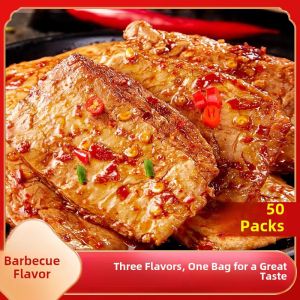 Hand-Torn High-Protein Tofu Dry Spicy Snack Low-Fat Vegetarian Meat Dried Vegetable Product from Hunan China Net Content 26g