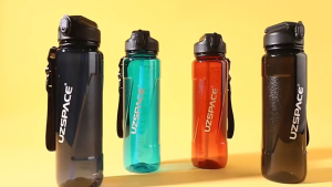 Uzspace Sports Water Bottle Cool Design