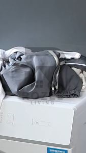 ROZEL Rak Keranjang Lipat Gantung Baju Kotor / Keranjang Pakaian Baju Gantung / Laundry Bag