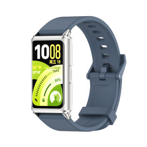 mijobs | Dây Đeo Cổ Tay Bằng Silicon Cho Huawei Smart Band 11 Pro Dây Đeo Thoáng Khí Tương Thích Với Phụ Kiện Dây Đeo Đồng Hồ Huawei Band 11 Pro