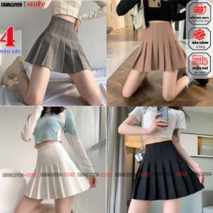 Chân Váy Tennis Xếp Ly Nhiều Màu - chất vải Tuyết Mưa Mền Mại Mịn Màng  - Tôn dáng cao hơn - tannguyen shop