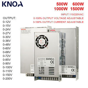500W 600W 1000W 1500W Adjustable Power Supply 110/220V AC To DC 12V 13.8V 15V 24V 36V 48V 60V 72V 80V 90V 100V 150V 200V SMPS