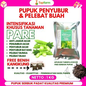Pupuk Pelebat Buah Pare / Bubuk Buah Pare / Pupuk Pembesar Buah Pare / Pupuk Booster Pare / Pupuk Penyubur Tanaman Pare / Pupuk Tanaman Pare