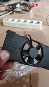 Kipas Fan DC 9V-12V 3PIN Fan Cooler Kipas Pendingin Minimalis Model U.S.PAT Rangkaian Komponen Amplifier PC Dll