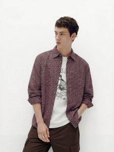 Semir | Long Sleeve Plaid Oversized Shirt