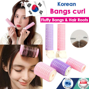 🇸🇬Korean Bangs Hairstyle Volumizing Clip Hair Root Fluffy Volume Curler Clip Roller/Bangs Curler ClipHair Styling Tools