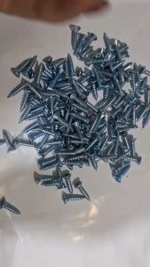 10PCS BAUT SEKRUP SKRUP SCRUP CHROME TAJAM 16MM