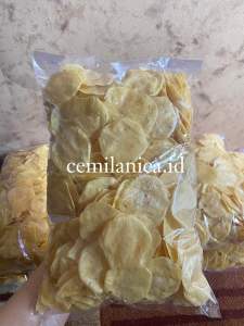 Cemilanica.id - Opak Mentega Mentah 500gr Opak Singkong Opak Mini Kecimpring Opak bulat Kiloan