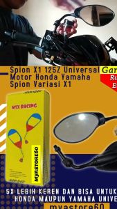 Spion Sepion X1 125Z Motor Honda Spion Sepion Variasi X1 Yamaha UNIVERSAL FREE Sambungan Spion