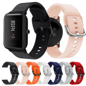 Dây Đeo Đồng Hồ Thông Minh Silicon Đa Năng 20mm Dành Cho Xiaomi Huami Amazfit Bip Lite U/S Pop GTR 42mm Tương Thích Với GTS 4/2 Mini 3 2