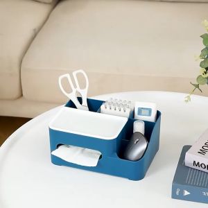 Multipurpose Tissue Paper box Cosmetic Storage Box Organizer Skin Care Organiser