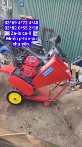 Máy băm tàu dừa băm cành cây trái dừa 7hp giá rẻ