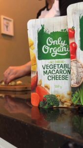 Only Organic Kindy Vegetable Macaroni Cheese Chicken Beef 1-5 Years