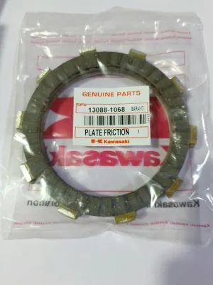 kawasaki genuine barako bc175 v1/v2 clutch lining set (5pcs)