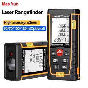 Digital Laser Rangefinder SW-TG50/70/100/120 Laser Tape Measure 50M 70M 100M 120M Accurate Distance Meter Handheld Construction Tool Range Finder Infrared Measuring Instrument