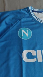 JERSEY BOLA VINTAGE RETRO NAPOLI MUSIM 84