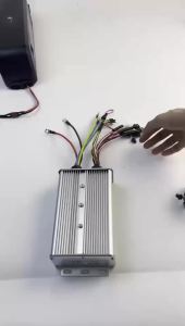 60A 3-Mode Sine Wave BLDC Controller 2000W-3000W 36V-64V For UART 2 Protocol S866 V889 SW900 LCD Display Mountain EBike Scooter