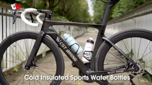 WEST BIKING 047 Botol Air Sepeda 620ML Insulated Water Bottle Sports Bicycle 0721047 Cycling Cold Water Insulated Bottle MTB Road Bike Thermal Bottle Racing Soft Squeeze Bottle Portable Gym Kettle