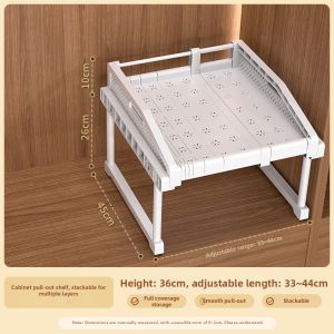 XUNHUAI | Extendable Closet Organizer Pull-out Shelf
