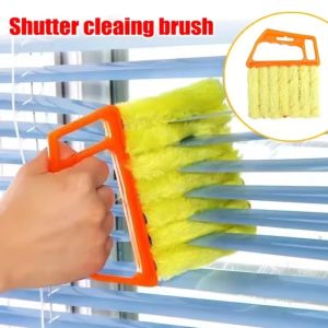 4Pcs Venetian Blind Cleaning Brush Detachable Washable With Microfibers For Effortless Dust Collection And Blinds Cleaning