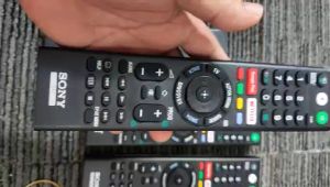 Điều khiển remote giọng nói TX200P tivi Sony smart (hàng mới 100%) Thay thế điều khiển hãng từ 2015 đến 2019
