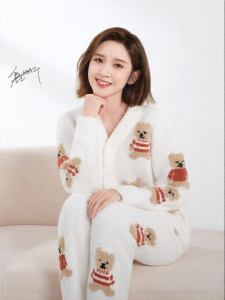 EMXEE | Warm Maternity Sleepwear Homewear Set
