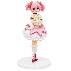 Bandai | Anime 18cm Cartoon Magic Girl Xiaoyuan Series Lumuyuan Figure PVC Model Anime Beautiful Girl Handmade Festival Birthday Toy Gift