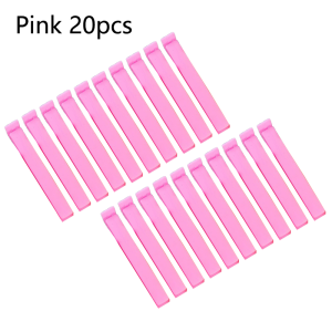 10-20 PCS Colorful Food Bag Clips Plastic Sealing Clamps for Kitchen Snacks Tea Coffee Candy Packaging Cute Sealing Clips