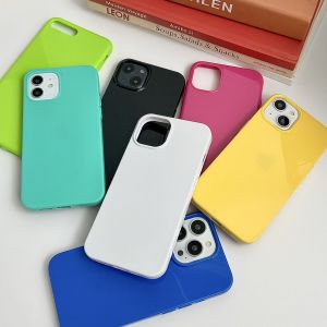 ฝาปิดวุ้นเรืองแสงส่วนบุคคล iPhone 15Plus 15pro 15Promax 14 14Plus 14pro 14Promax 13Mini 13 13Pro 13pro สูงสุด 12Mini 12 12 Pro 12 Max 11 Pro 11 Pro Max Xr Xs ฝาครอบป้องกันเคสโทรศัพท์นิ่ม Max 7 8 Plus