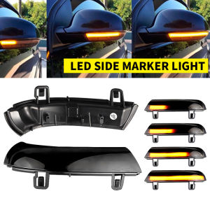 2Pcs LED Rearview Mirror Side Indicator Turn Signal Light for Passat B6 VW Golf 5 Jetta MK5 EOS 2006-2008 1K09491011K0949102