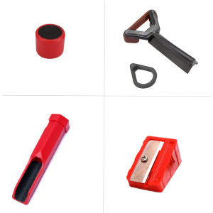 4pcs Repair Billiard Cue Tip Tools Snooker Pool Cue Tip Shaper Burnisher 4 Types
