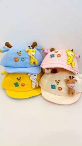 [ẢNH THẬT - VÀNH MỀM] Mũ nón lưỡi trai hình chú hươu cao cổ dễ thương cho bé trai bé gái mũ nón kết trẻ em 0-3 tuổi