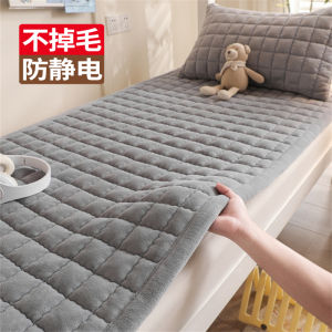 Mùa Đông Lông Cừu Hạng A Sinh Viên Ký Túc Xá Nệm Nhung Sữa Đơn 90x190 Mềm Chăn Trải Giường Chăn Bông Có Thể Gập Lại